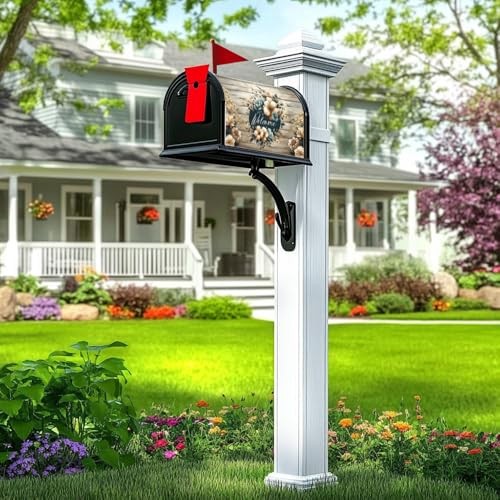 Magnetic Mailbox Covers Polyester Oxford Cloth Anti-UV and 18*21 Mailbox-001 gallery