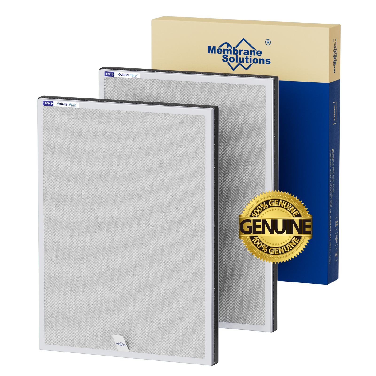 2x 6Stage Original Smoke Removal HEPA Filter for Membrane Solutions MSA3 MSA3S gallery