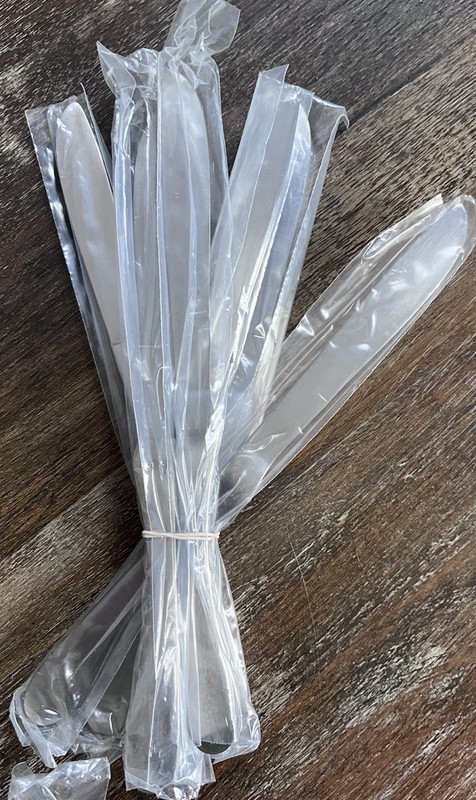 Knork Original Silver Matte Thick Handle Flatware Mixed Lot 28 Pieces gallery