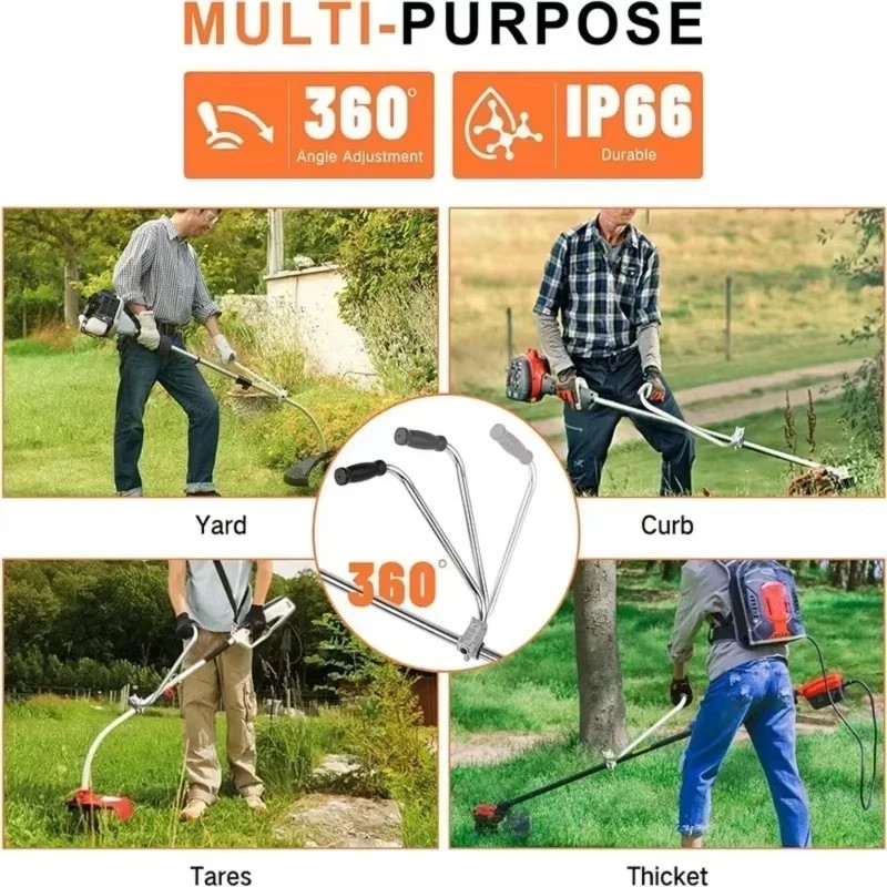 Ergonomic Trimmer Grip String Trimmers Handle Weed Eater Handle Extension Tools gallery
