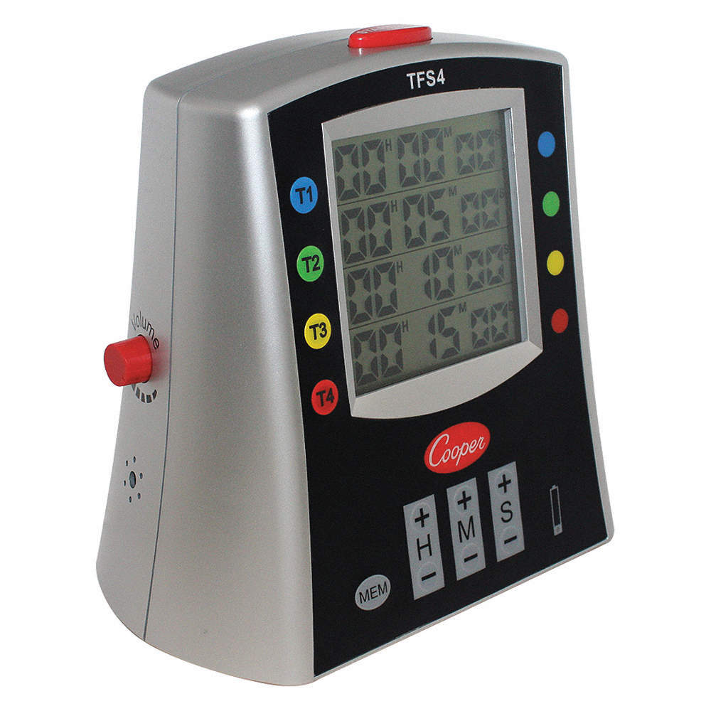 COOPER ATKINS TFS4-01 Digital Timer, CountDown,CountUp, 100min 487C44 gallery