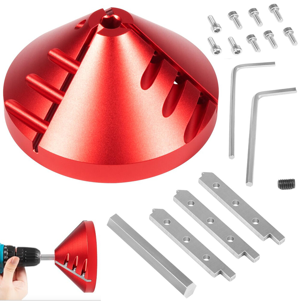 2 in 1 PVC Deburring Tool Inner-Outer Pipe Chamfer Reamer Plumbing Tool ABS PP