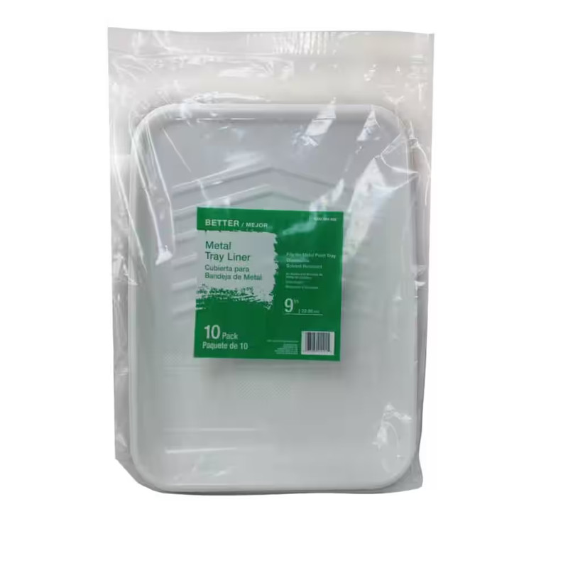 9 In. Plastic Tray Liner (10-Pack) gallery