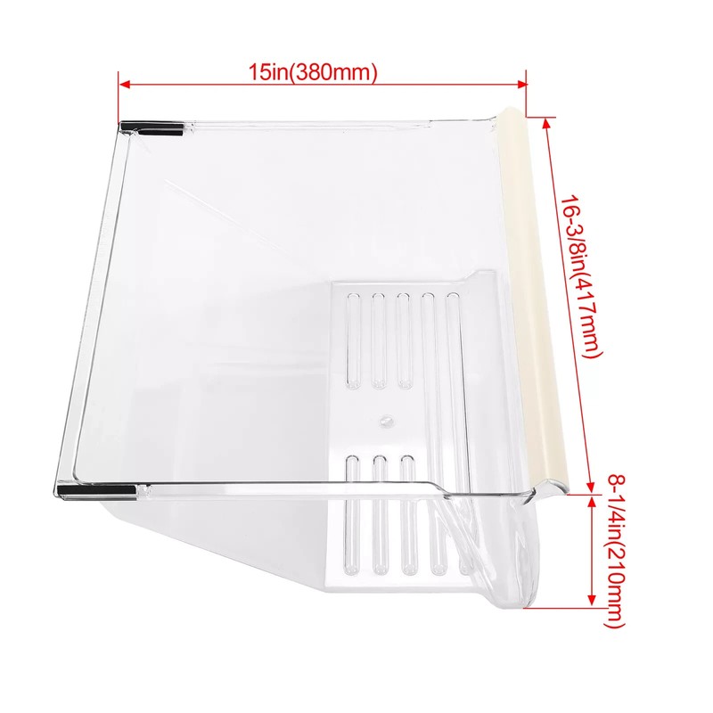 Crisper Pan Bottom Drawer Replace For Whirlpool Refrigerator WP2188664 2188664 gallery