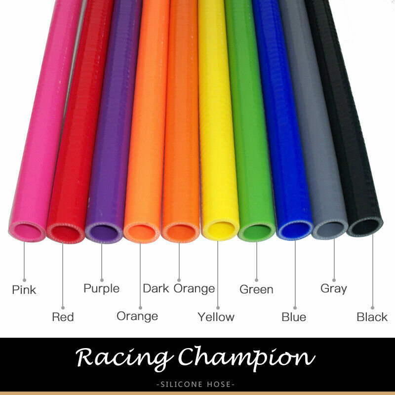 1 Meter Straight Universal Silicone Hose Various Sizes 40" Length Coupler Tube gallery