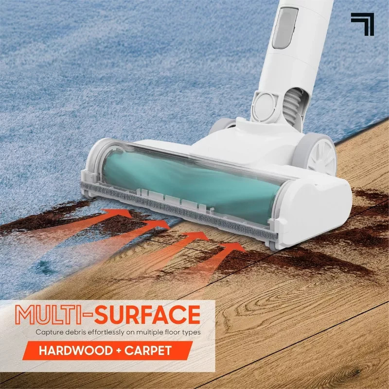 Sharper Image Cordless Vacuum Lightweight Stick and Handheld Combo White gallery