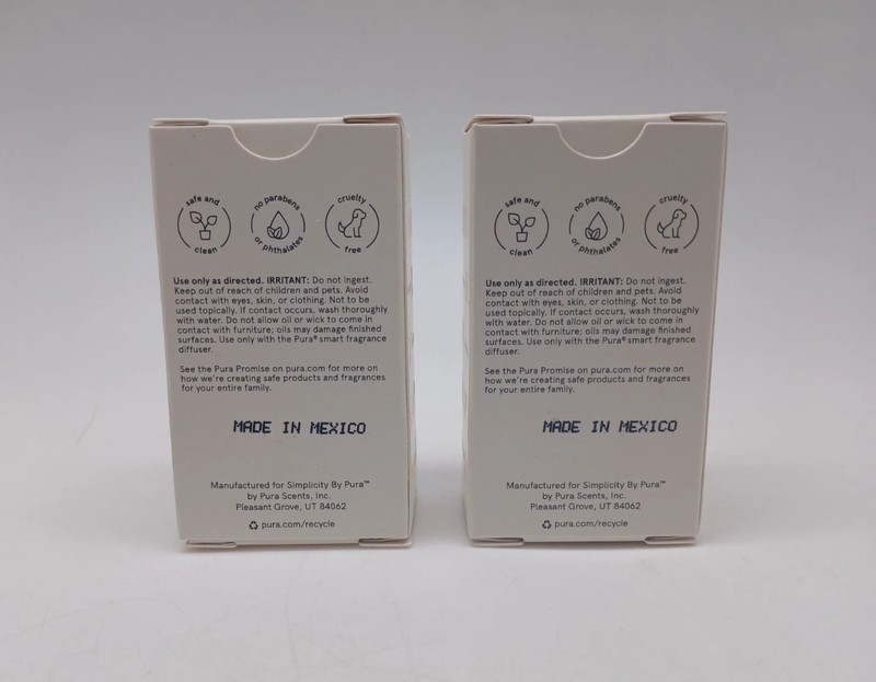 Simplicity Smart Diffuser Refill Vials – Lemon Scent 2 Pack | Home Fragrance gallery