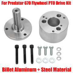 1Set Universal Flywheel PTO Drive Adapter Kit For Predator 670 V-Twin Engines