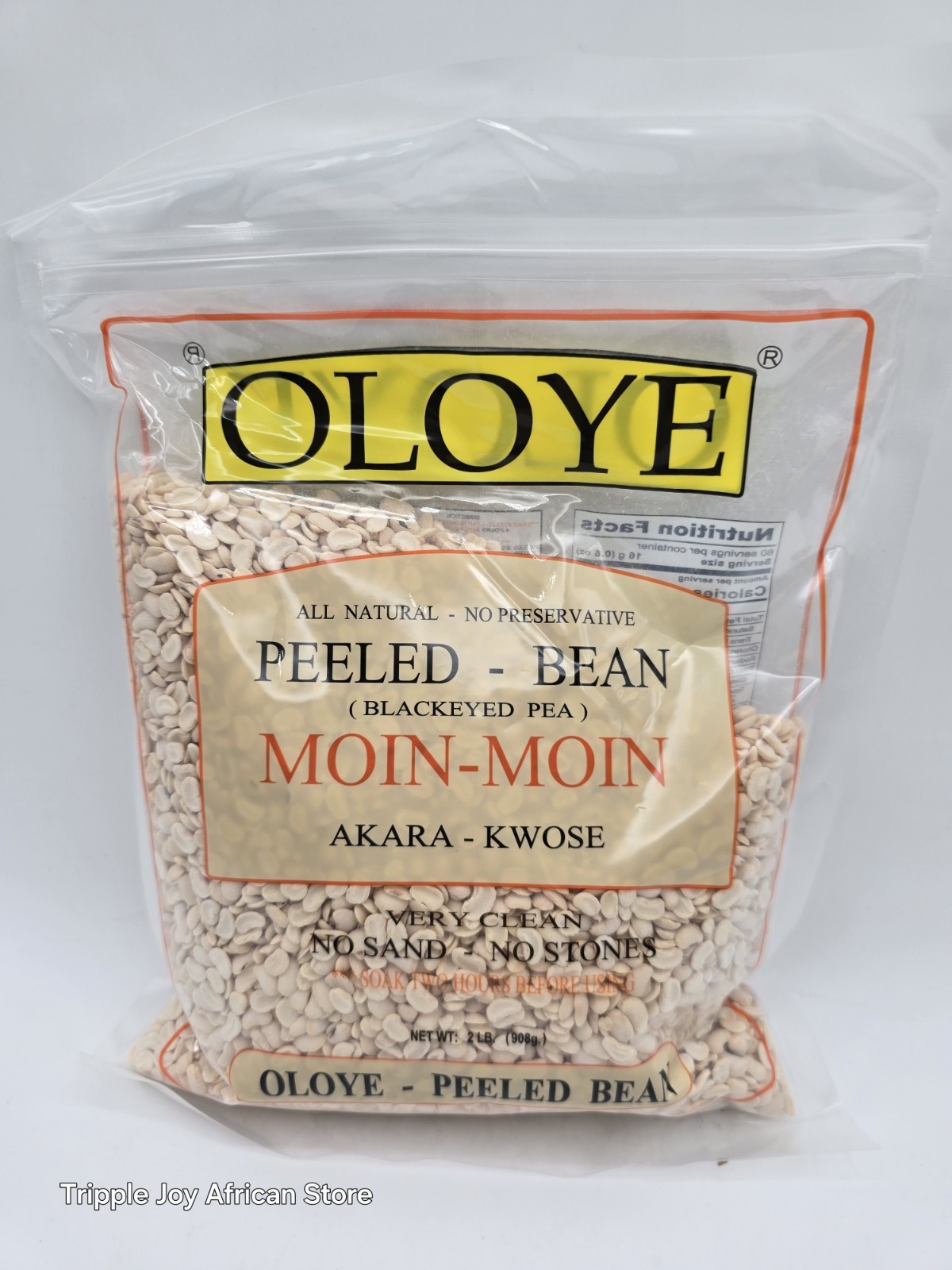 Oloye Peeled Beans 2lb gallery