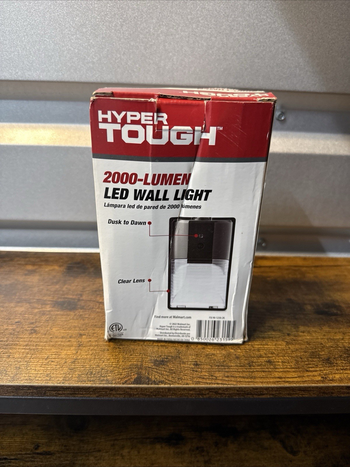 Hyper Tough Direct Wire Pak Light with Clear Lens Cover, Dusk to Dawn, Black gallery