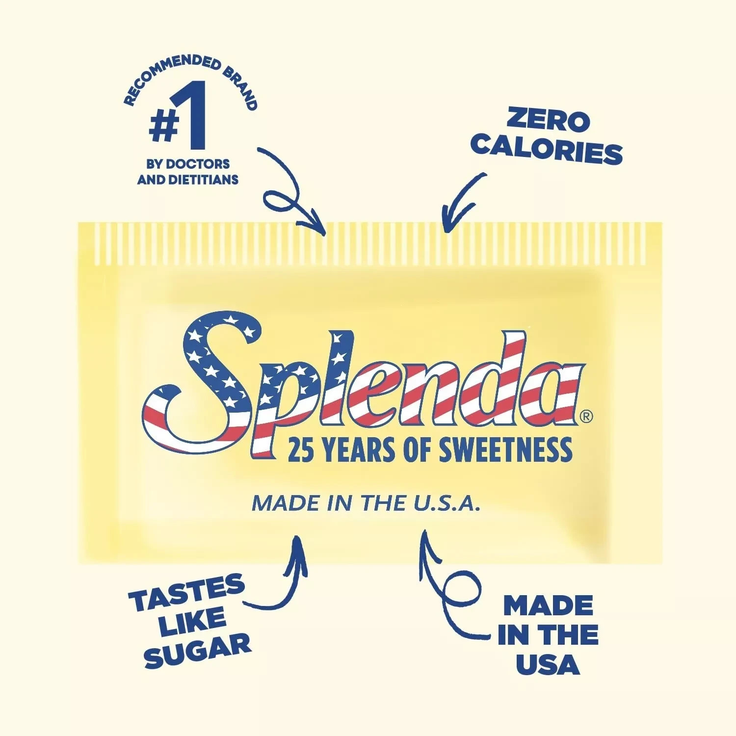 New SPLENDA Zero Calorie Sweetener, 2000 Count Packets gallery