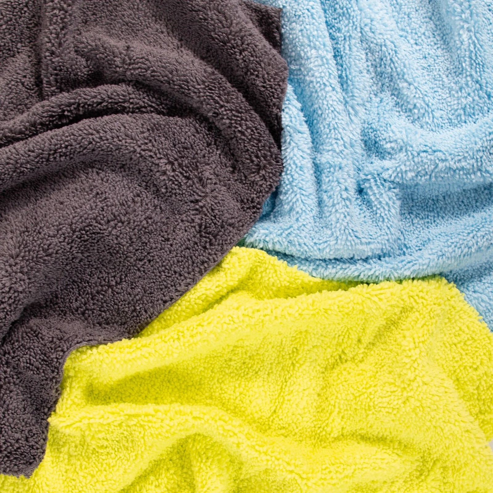 Auto Drive Multipurpose Microfiber Towels 14" x 14" Multicolor 30 Pack gallery