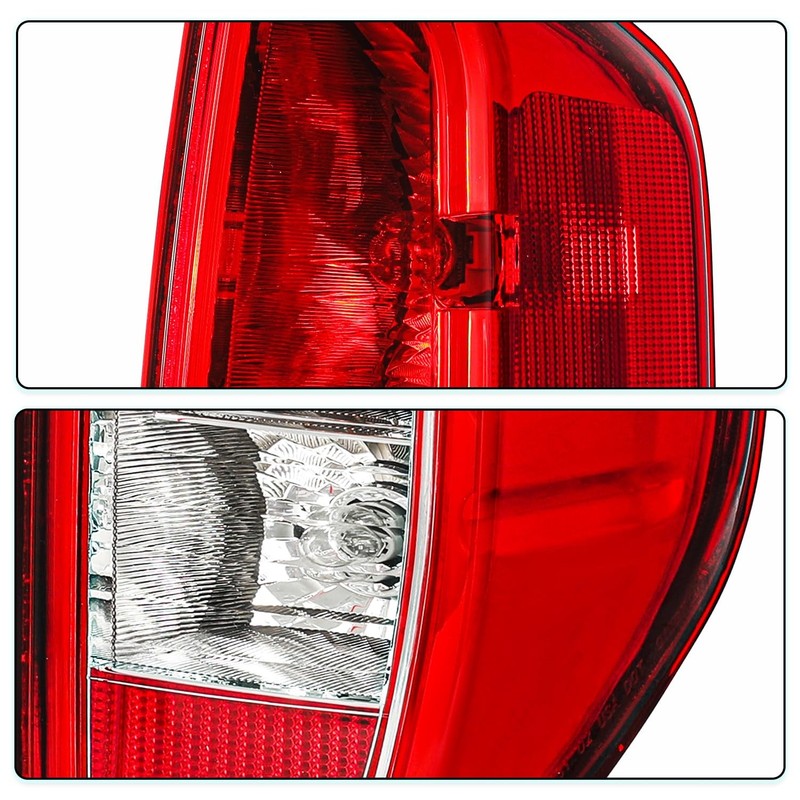 Tail Light Assembly Frontier Equator 05-21 09-12 Red Lens w/ Brake Bulbs RH gallery