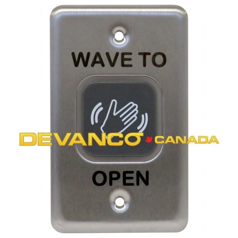BEA Magic Switch Touchless Stainless Steel Single Gang***NLA Replaced by 10MS31U