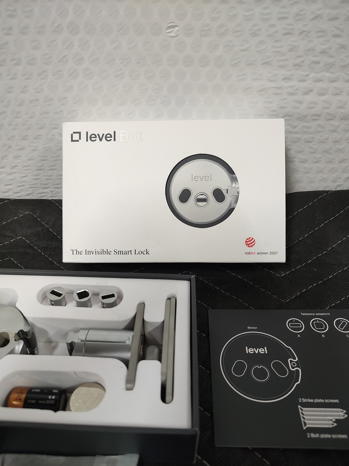 Level Lock Bolt Invisible Retrofit Smart Door Lock w/ Adjustable Backset C-D11U gallery