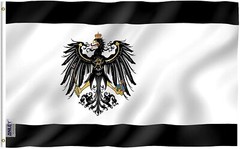 Anley Fly Breeze 3×5 Ft Prussian Flag – German Kingdom of Prussia Flag Polyester