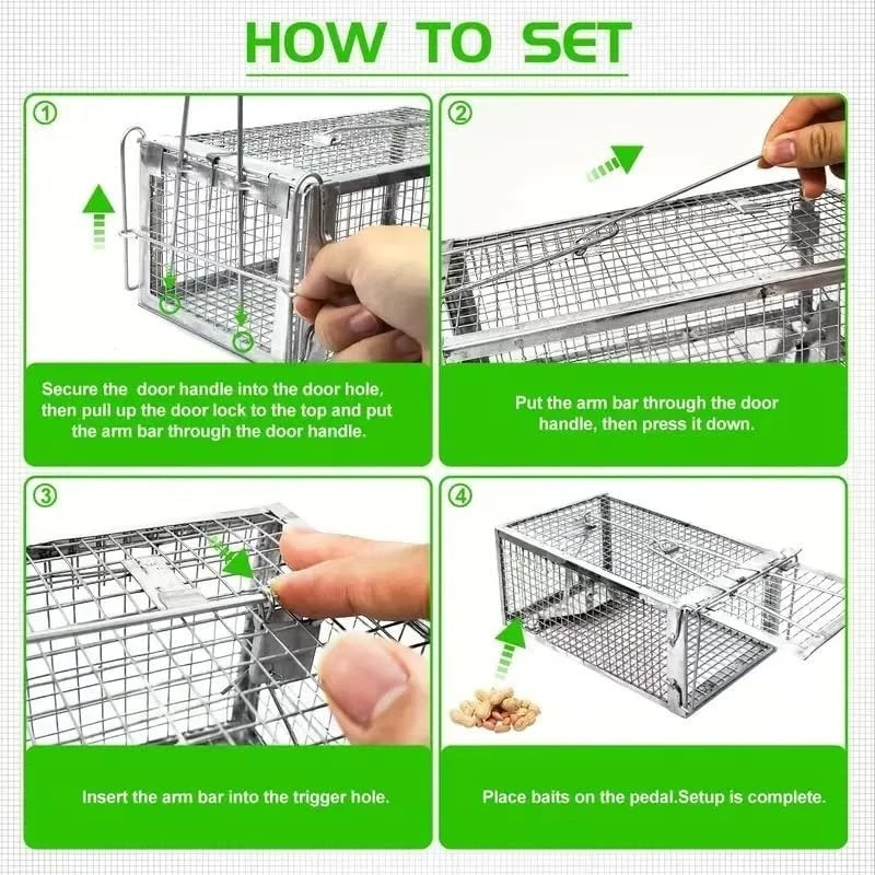 Humane Mouse Trap, Reusable Catch and Release Rodent Trap for Small Mice gallery