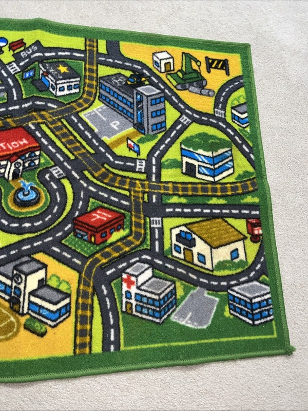 Rectangle Shape Kids Rug Carpet with Anti Skid Backing Made Of Nylon-3 x 5 feet gallery
