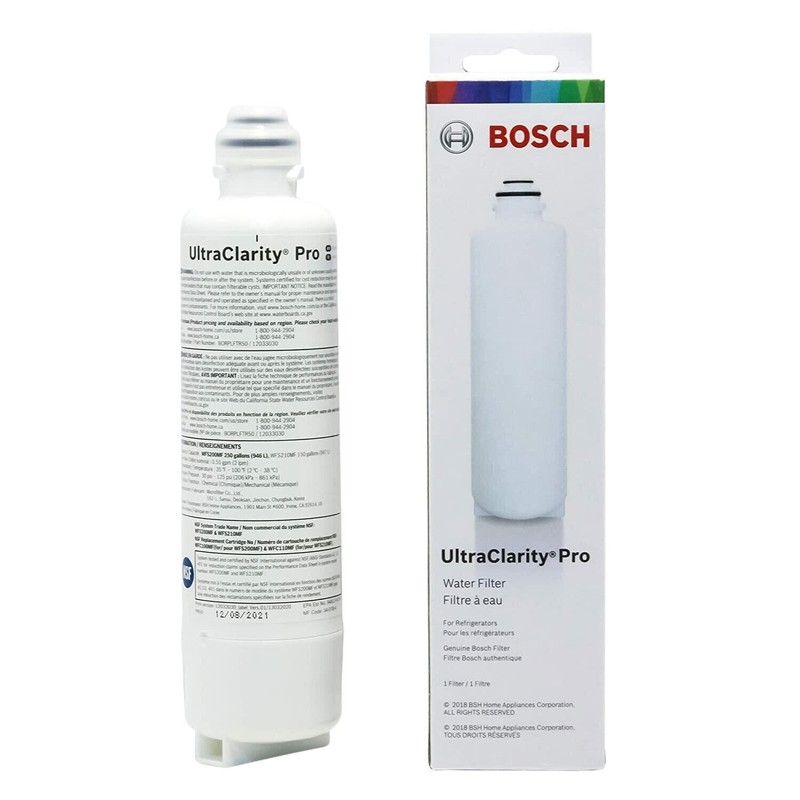 4 PACK Bosch Ultra Clarity Pro BORPLFTR50 Water Filter White #WFS200MF/WFS210MF gallery