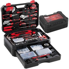 OLIXIS 330-Piece Complete Tool Box Set Durable Homeowner Repair Tool Kit Home
