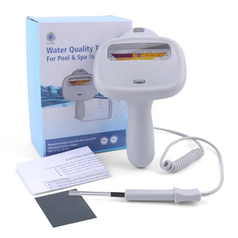 2 in 1 Water Quality PH Chlorine PC-104 Level Meter Digital Instruments Pool New gallery