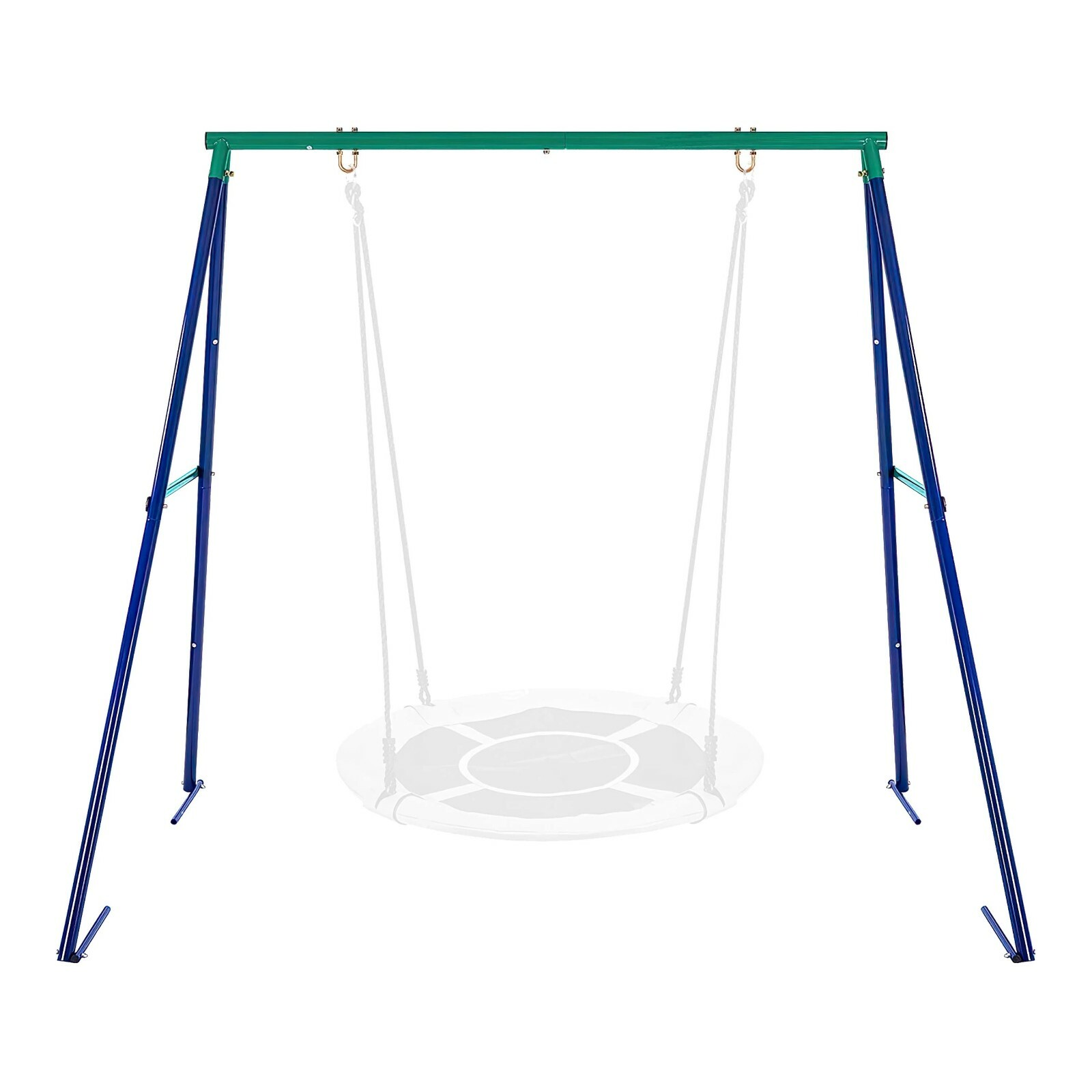 Metal Swing Stand Set, 440 lbs Heavy Duty A-Frame Steel Swing Stand gallery