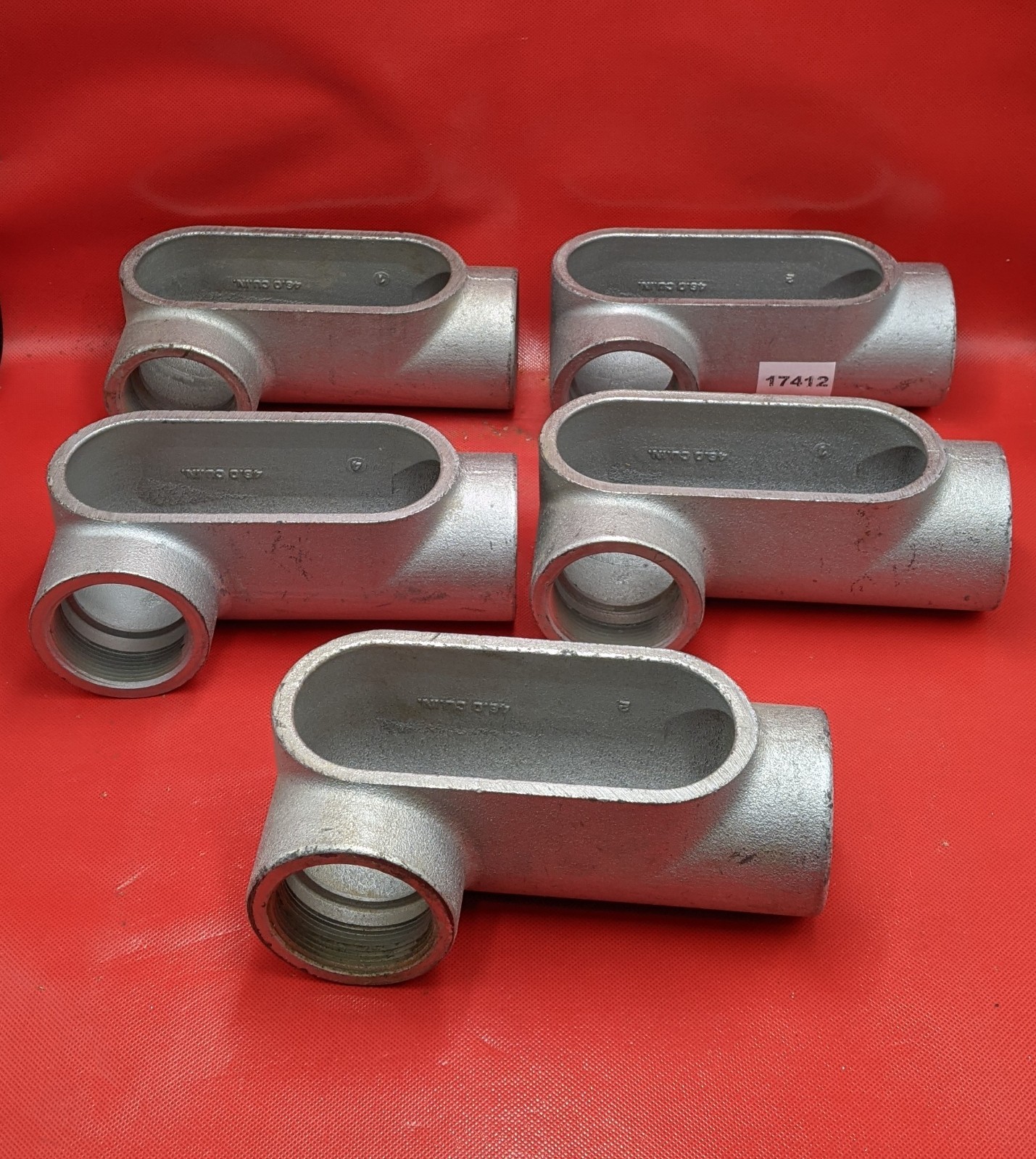 GROUSE HINDS LR67 2" CONDUIT OUTLET BODY SET OF 5 WD-17412 *FINAL SALE* gallery