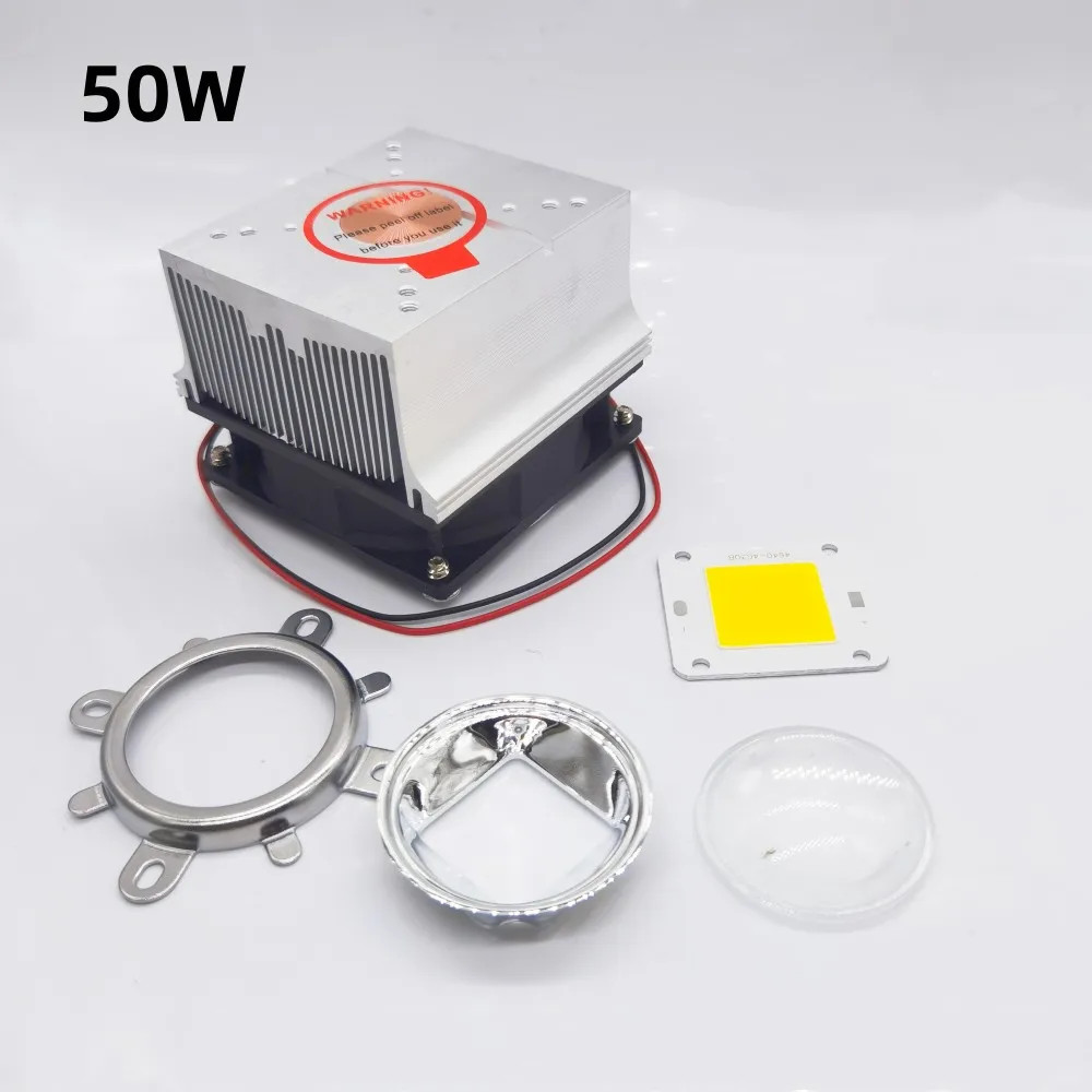 DC12V 50W High Power LED Chip COB Lights Diode 14V 50W Watt Cold Warm White Full gallery