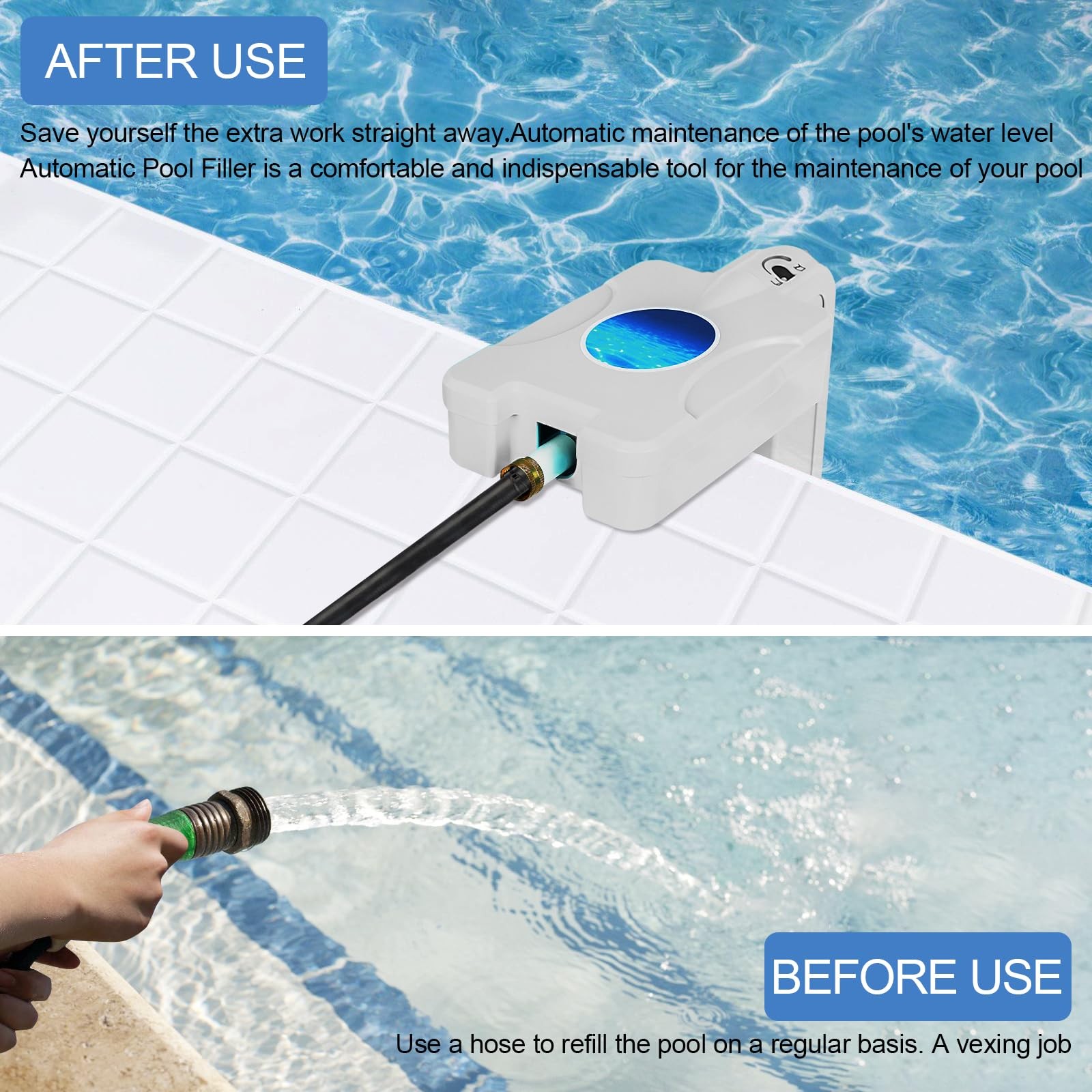 2026 Upgrade Automatic Pool Filler, Pool Water Leveler Auto Fill, Pool Auto F... gallery