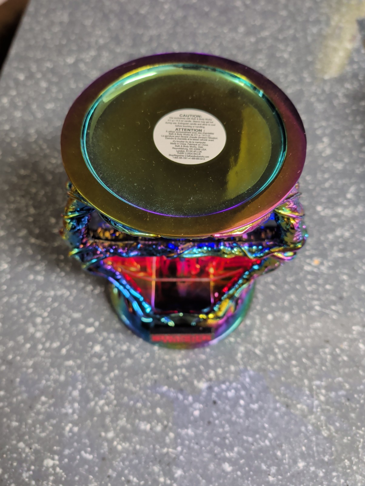 Bath & Body Works Stranger Things The Upside Down Light Up 3-Wick Candle Holder gallery