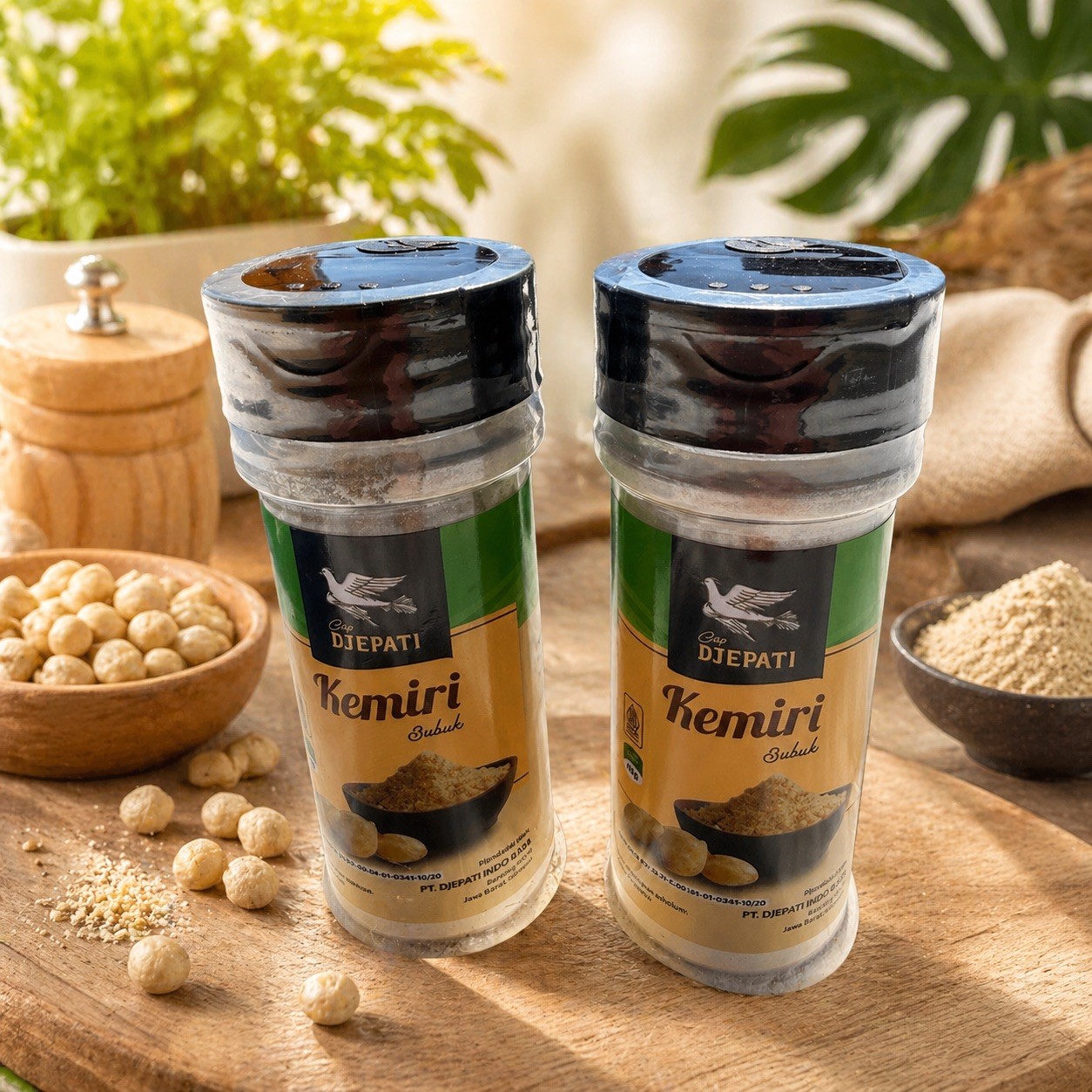 CANDLENUT POWDER (Kemiri Bubuk) @40 Grams 100% Pure Indonesian Spice (2 pcs) gallery