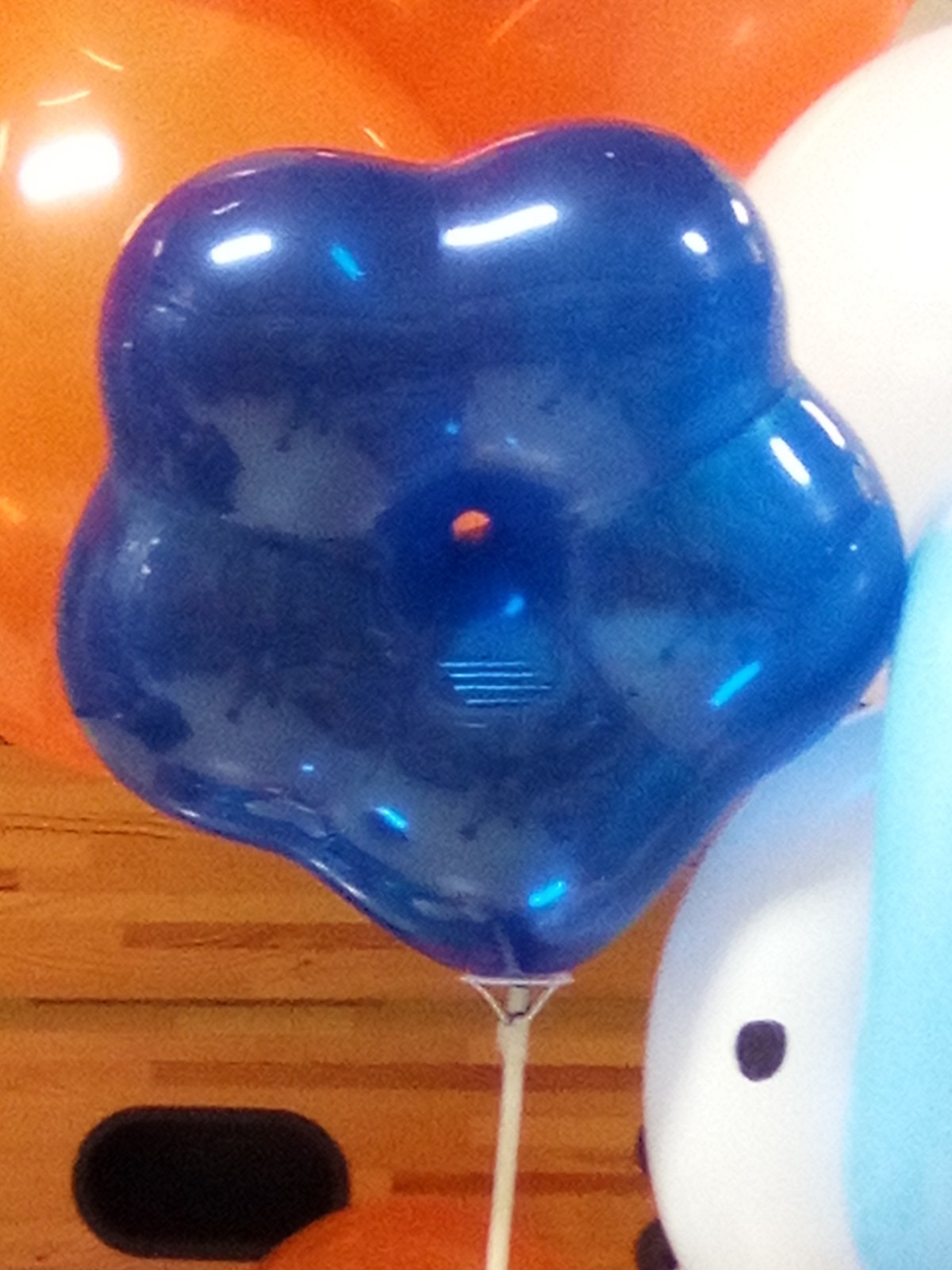 ( 2 )Qualatex Q 16" GEO's Sapphire Blue Jewel Tone No Longer Made gallery