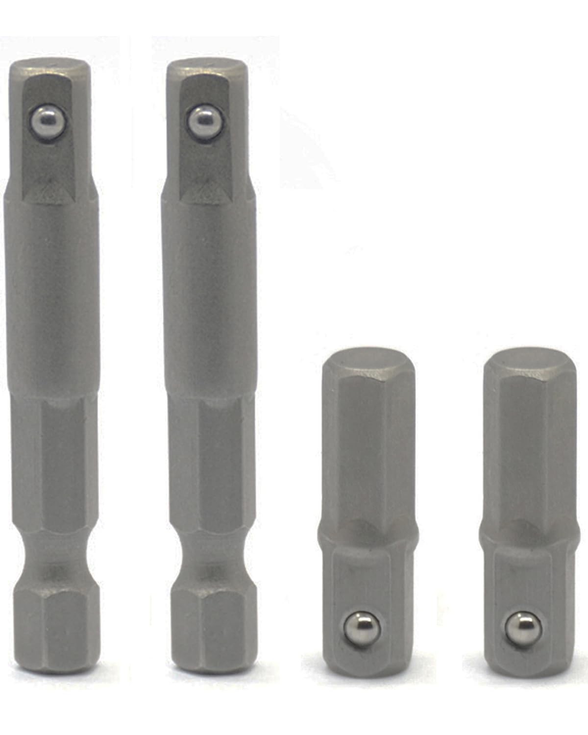 DOFEDOFO 1/4 Hex to 1/4 Socket Adapter, 4-Piece Set, Suitable for Drill Drive... gallery