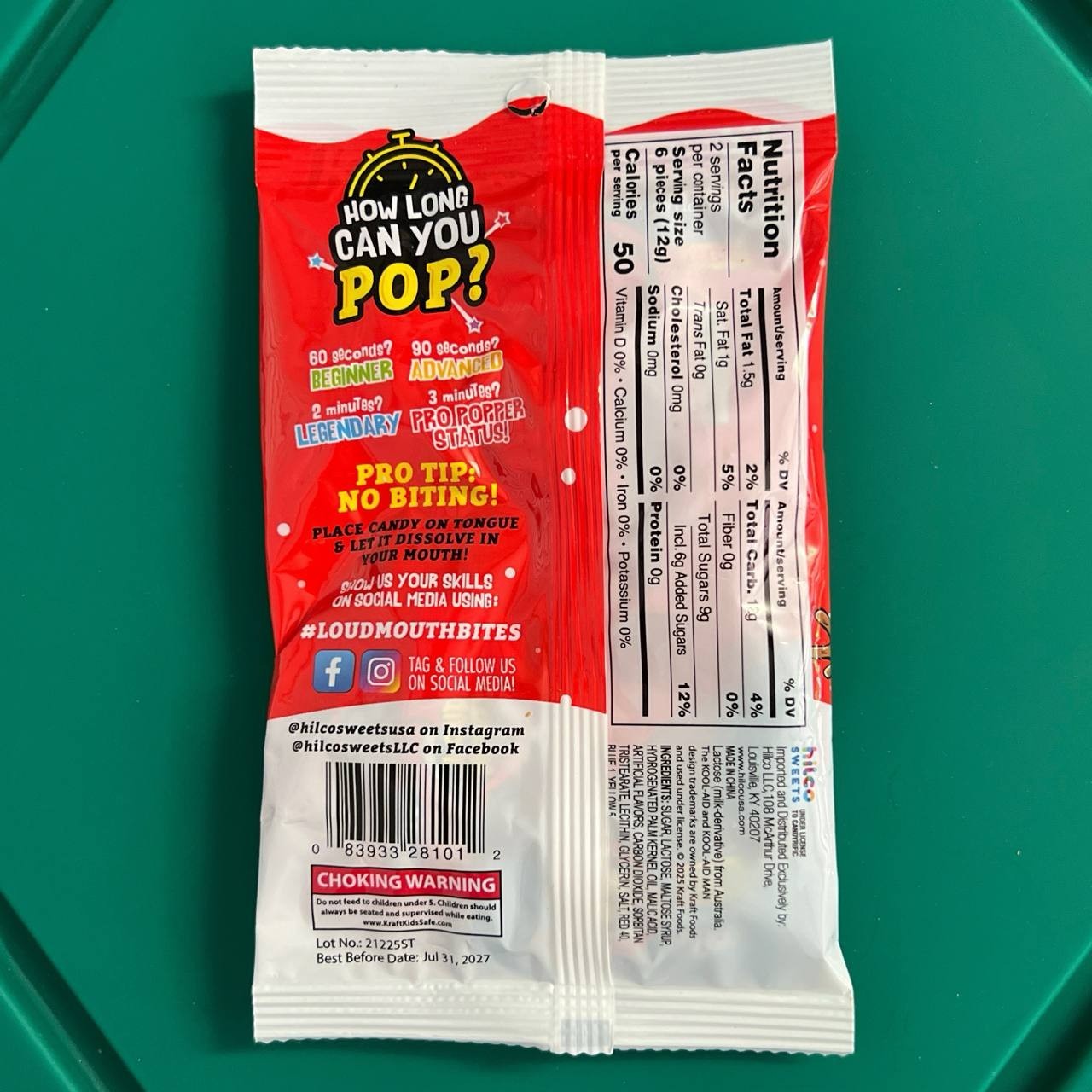 2 Pack Kool Aid Loud Mouth Bites Crispy Crunchy 12 count Exp 07/2027 gallery