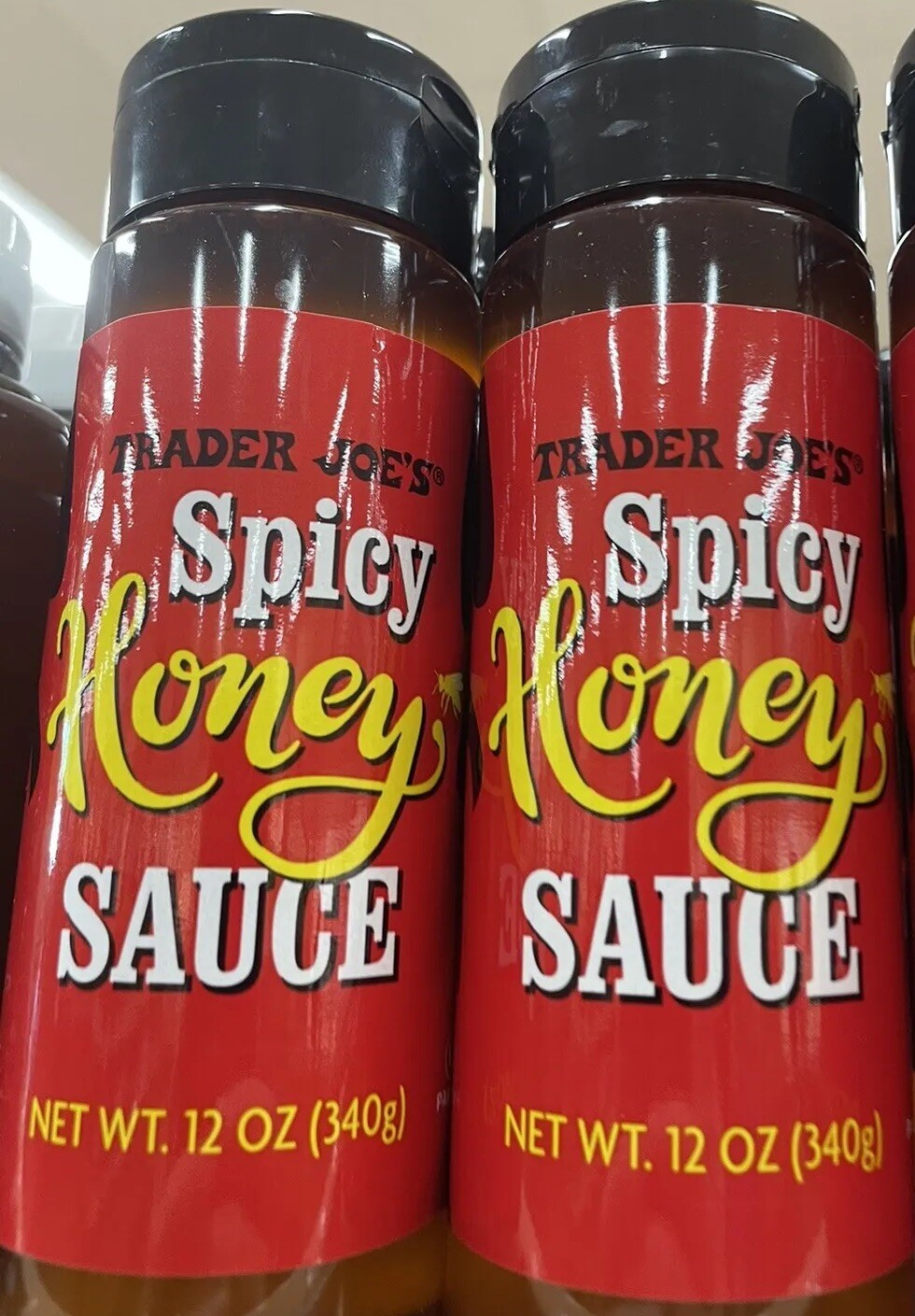 2 Pack Trader Joe’s Spicy Honey Sauce With Chili Pepper Flavor 🍯🌶 NEW gallery