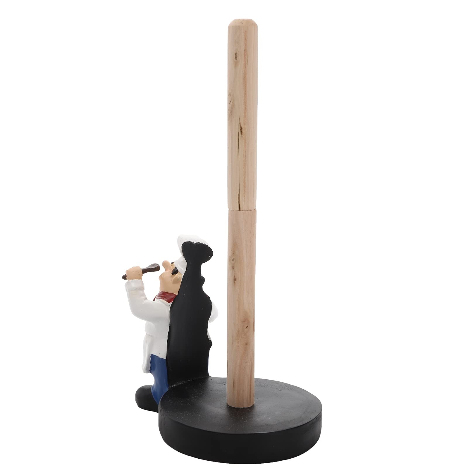 Chef Style Paper Towel Holder, Resin Crafts Display Chef Figurines Creative R... gallery