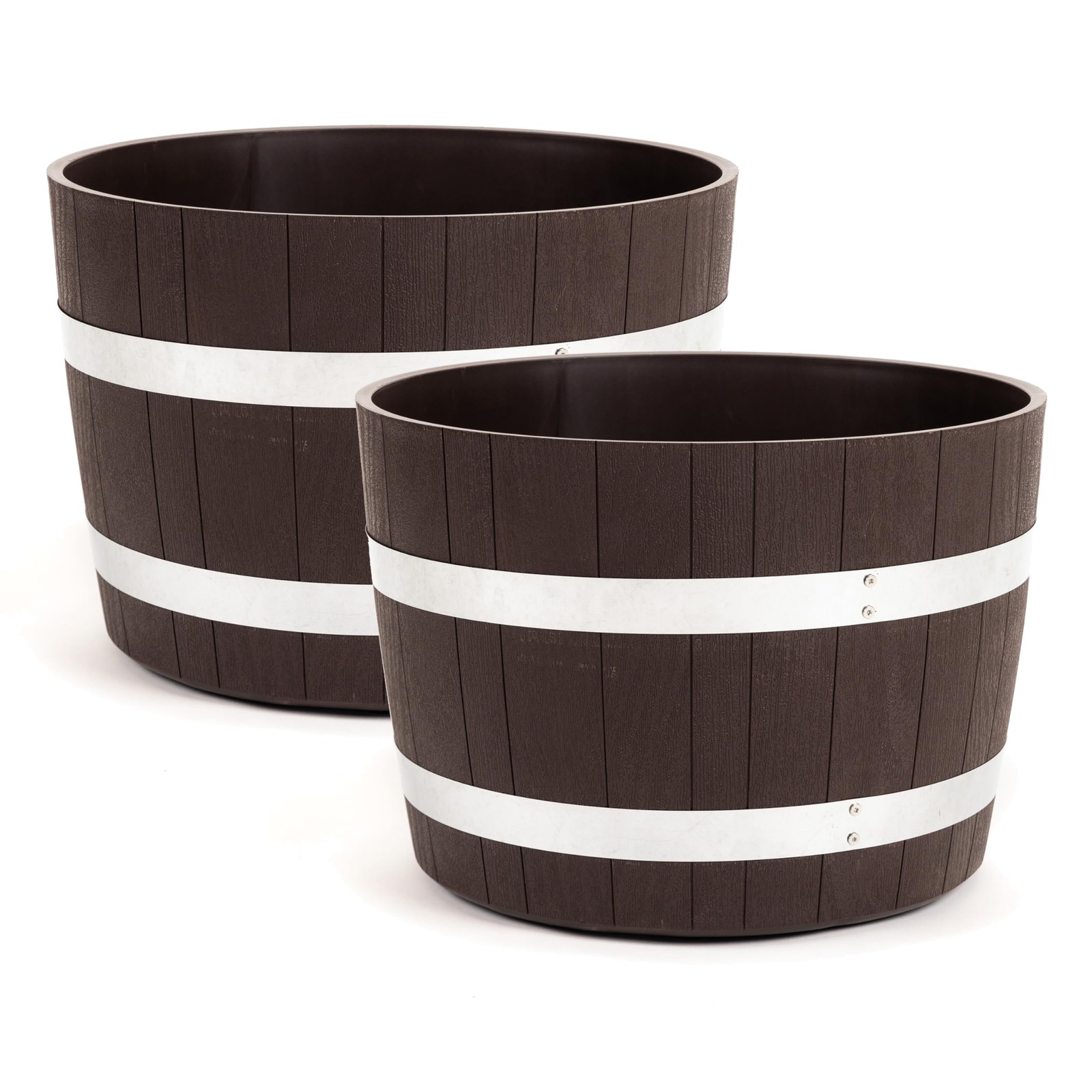Rts Home Accents 100 Recycled Polyethylene 18 Inch Heavy Duty Better Barrel gallery
