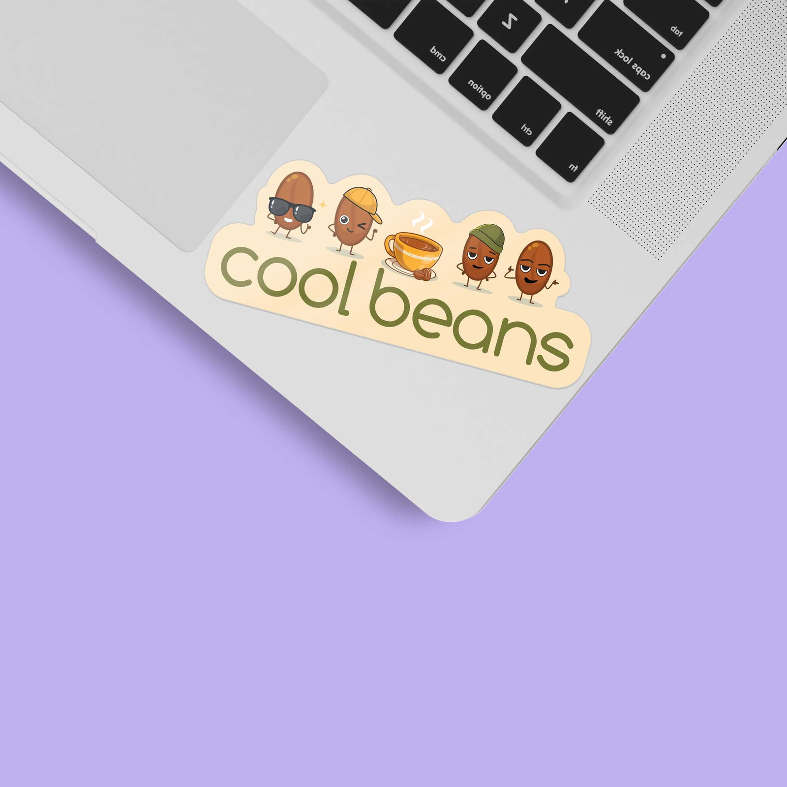 Cool Beans Coffee Sticker gallery