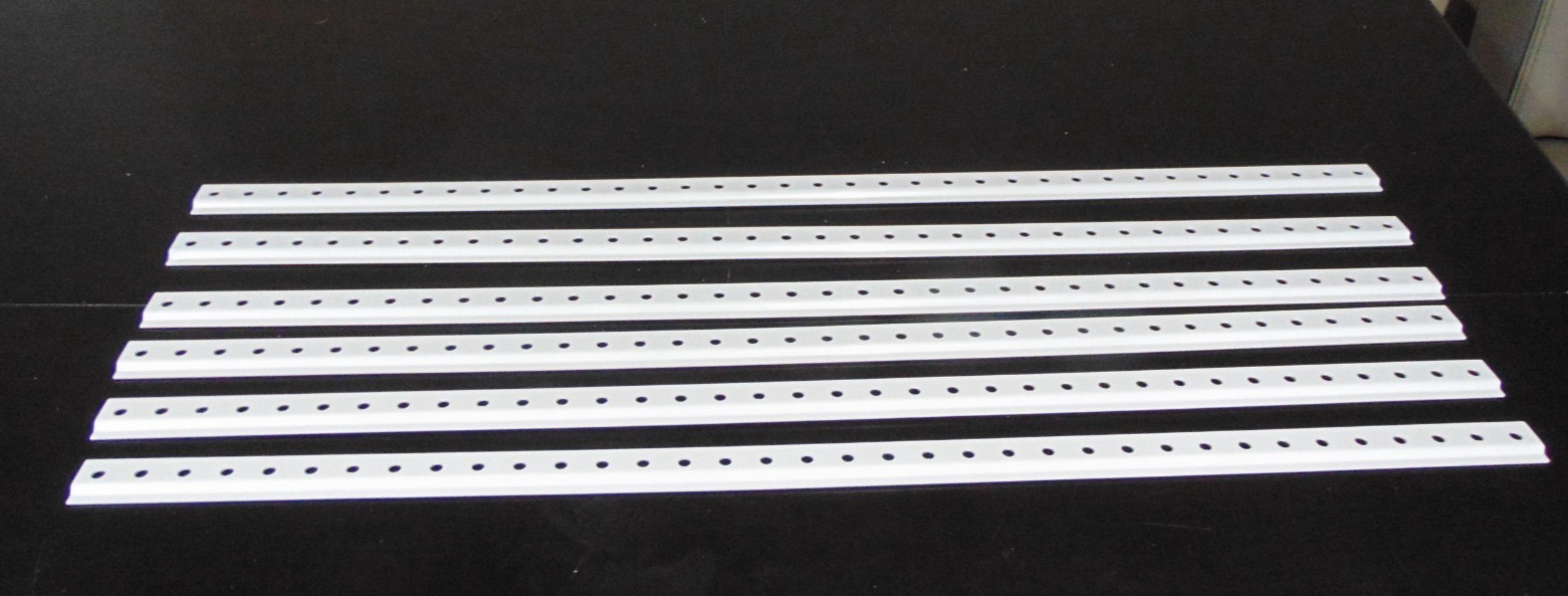 36” Rubbermaid Configuration Closet Overlapping Hang Rails Lot of 6 Fast Track gallery