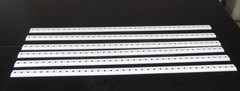 36” Rubbermaid Configuration Closet Overlapping Hang Rails Lot of 6 Fast Track