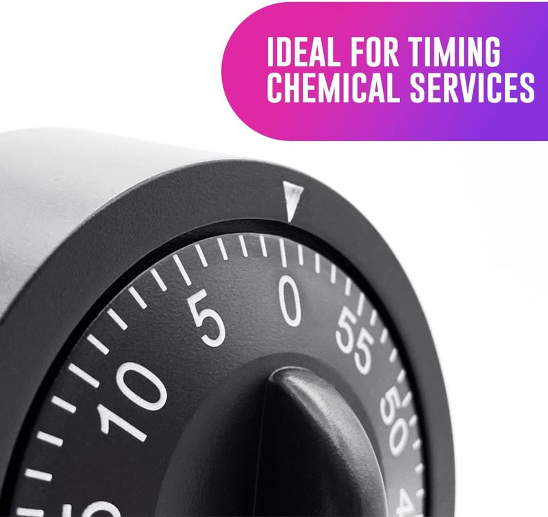 60 Minute Wind up Timer, Visual Mechanical Timer, from 0 to 60 Minutes gallery