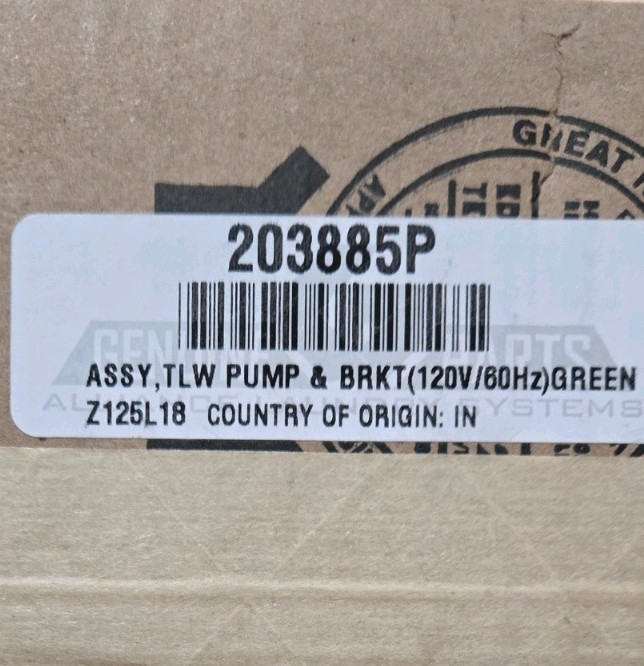 Top Load Washer Drain Pump w/ Bracket 203885P Speed Queen gallery