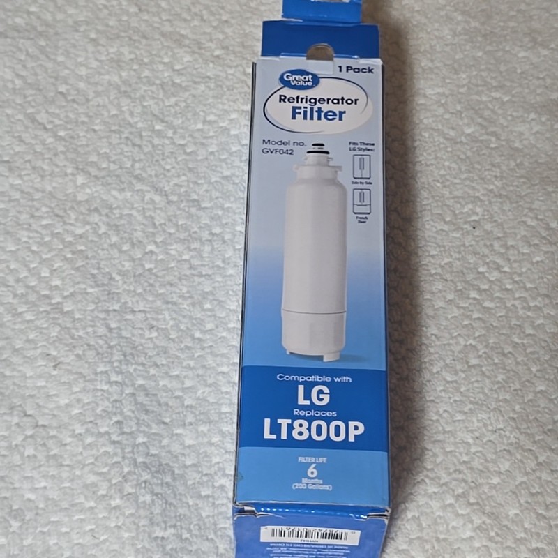 Refrigerator Replacmt. Water Filter For LG LT800P, Kenmore 46-9490, Open Box gallery