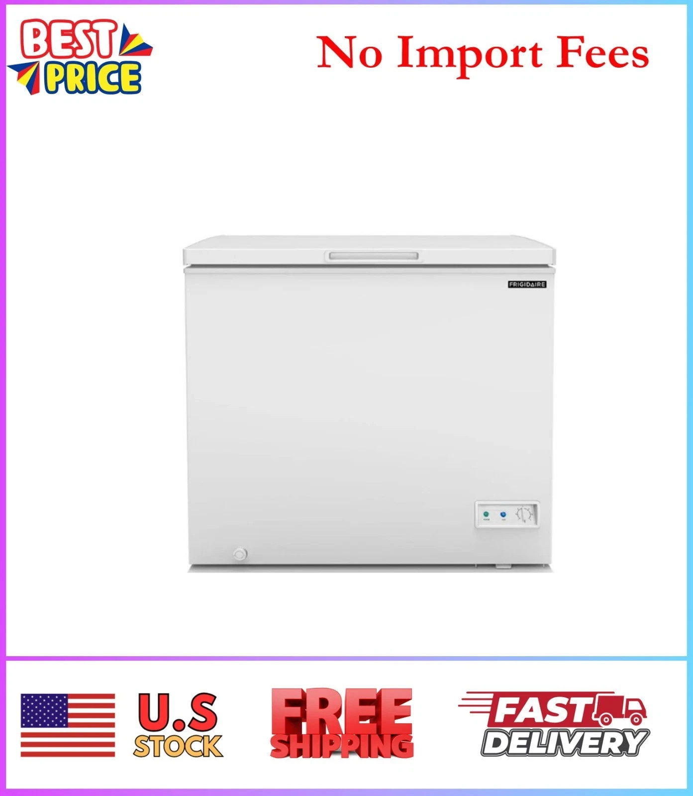 Frigidaire EFRF7003 7.0 cu. ft Chest Freezer - White gallery
