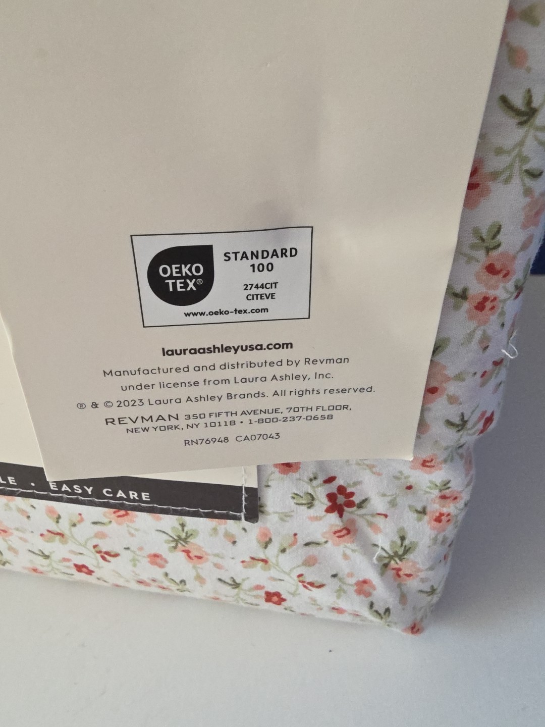 NEW 4pc Laura Ashley King Sheet Set Cottage Petite Floral EVIE Maroon Pink Green gallery