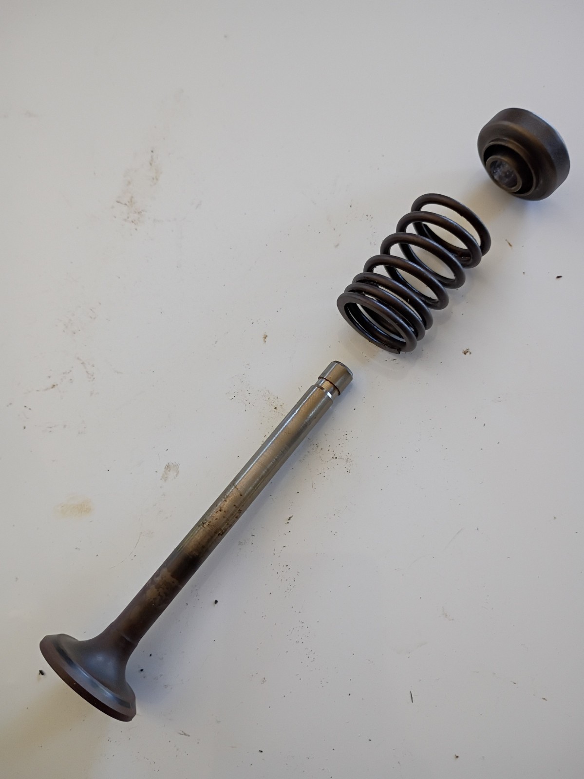 Kohler Engine Model M8ST Intake & Exhaust Valves, Springs, Caps 230027, 230008-S gallery