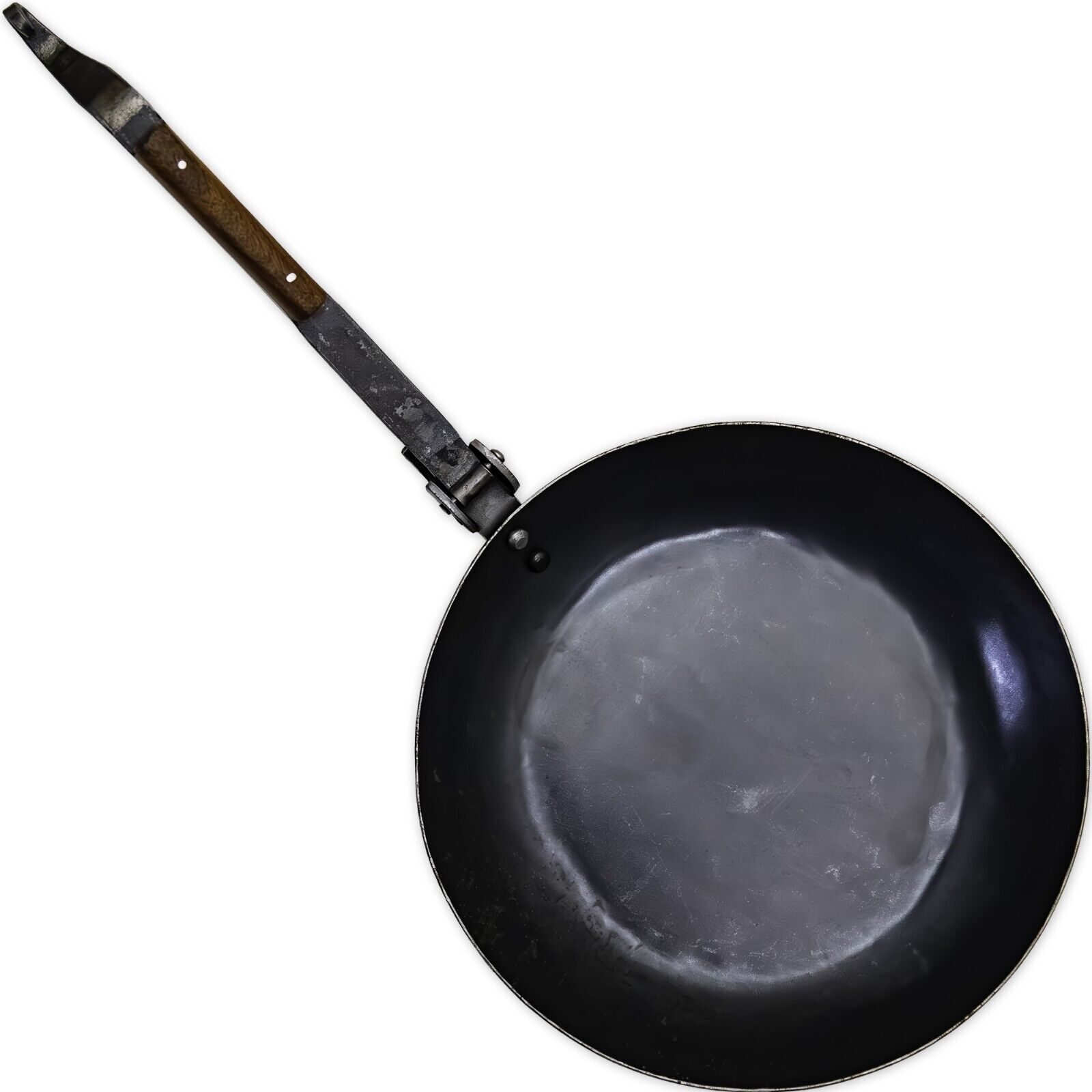 Medieval Heavy Duty Functional Outdoor Camping Cookware Kitchenware Folding Pan gallery
