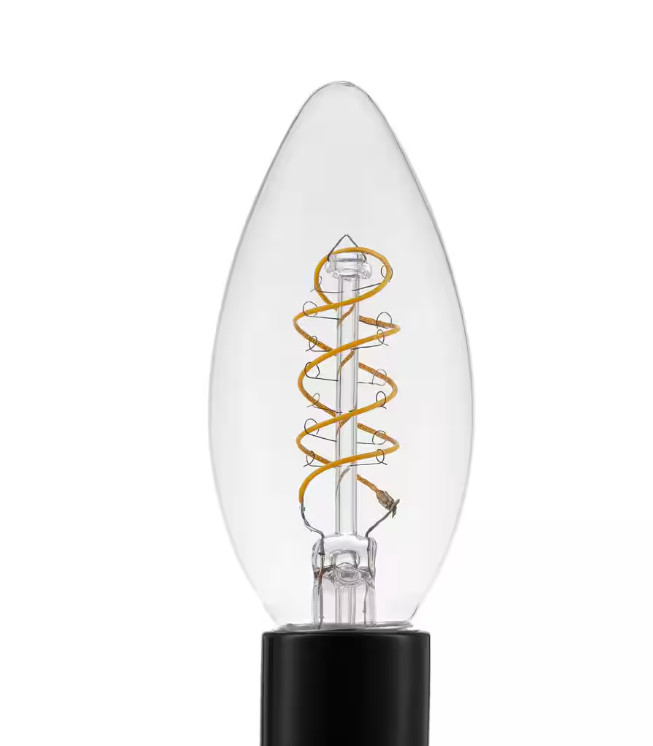 40-Watt Equivalent B11 Dimmable E12 Candelabra LED Buld *ONLY 2 BULBS* gallery