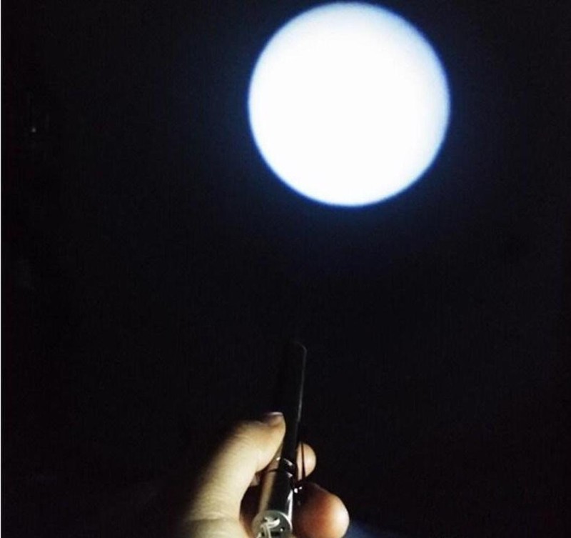 5" LED USB RECHARGEABLE MINI FLASHLIGHT Stainless Steel Pen Light 1000 Lumens gallery