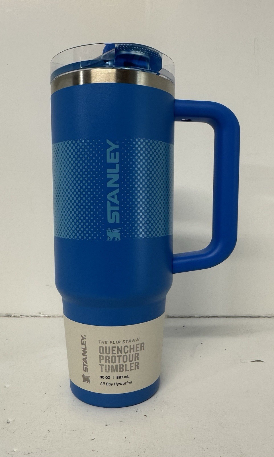NEW Stanley Quencher ProTour The Flip Straw Tumbler Azure Blue, 40 oz. gallery